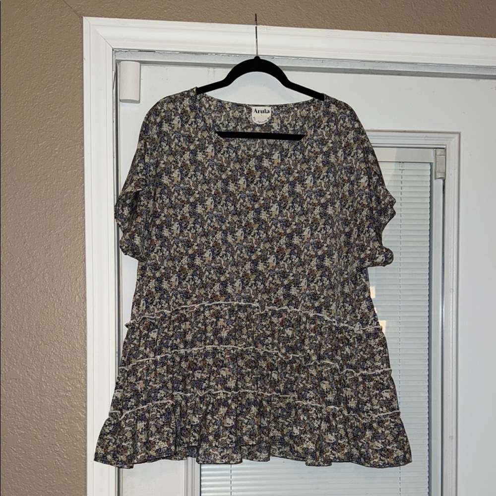 Aruba Floral Top